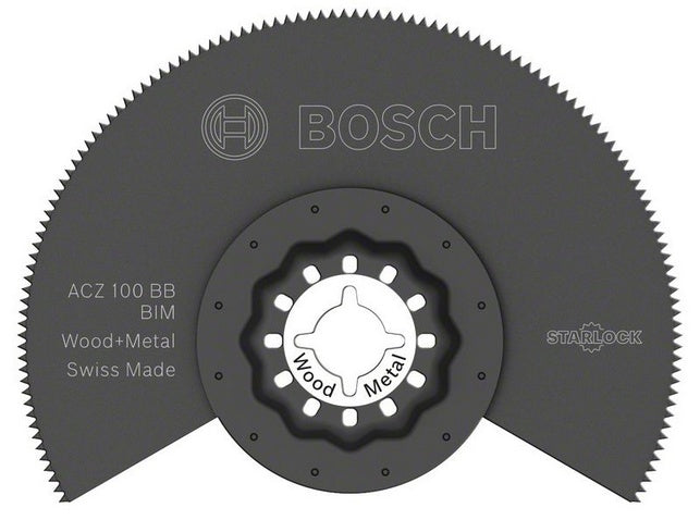 Bosch Starlock 100mm ACZ100BB GOP BIM Segamant Saw Blade Wood & Metal 2 608 669 118