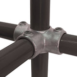 Side Outlet Tee C23 Size 5 (G20) Handrail Fitting, Galvanised 176-A27 (Kee Klamp Compatible 35-5)
