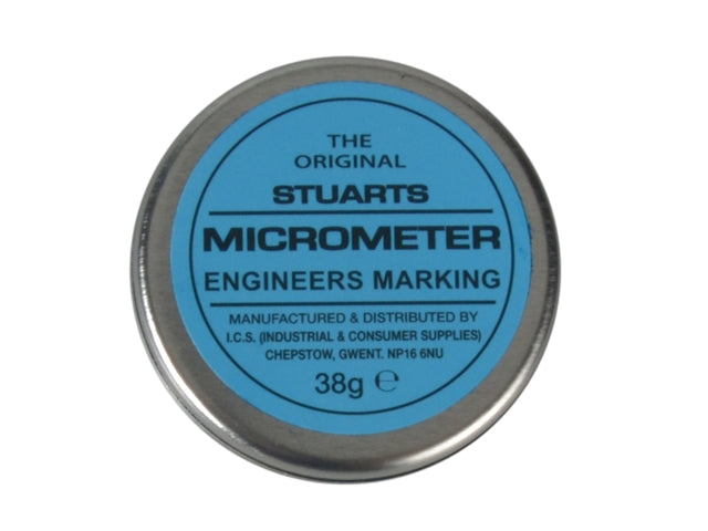 Stuarts Engineers Blue In Shoe Polish Type Tin 38G