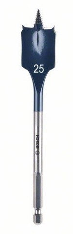 24mm x 152mm Bosch Self Cut Speed Flat Drill Bit with 1/4" hex shank 2 608 595 493