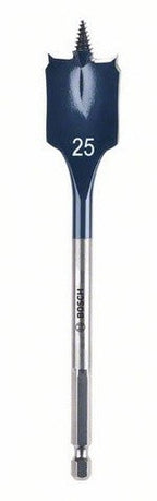 24mm x 152mm Bosch Self Cut Speed Flat Drill Bit with 1/4" hex shank 2 608 595 493