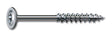 6.0 x 100mm T30 Spax Extra Long Washer Head Wood Screw, Stainless Steel A2