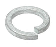 M27 Mild Steel Square Section Single Coil Spring Washer, Galvanised