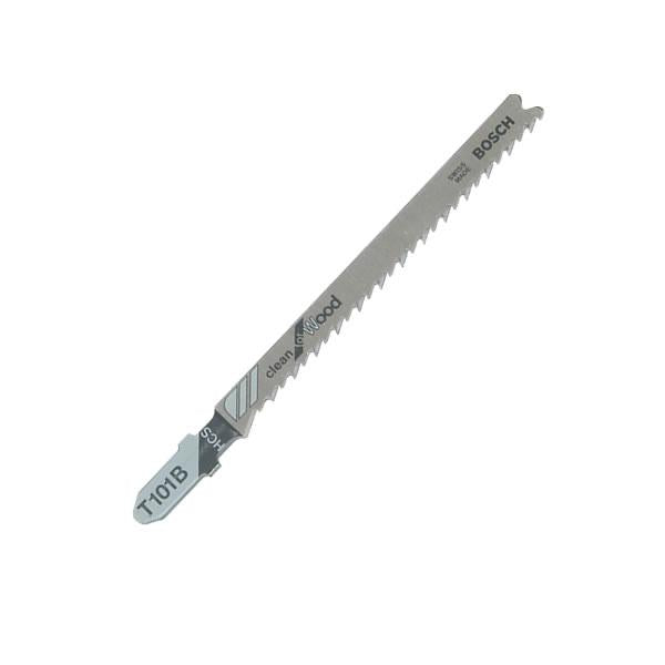 Bosch T101B 100mm Jigsaw Blade for wood 3-30mm (Pack Of 5) P/No. 2 608 630 030