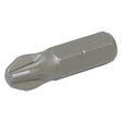 No. 2 x 25mm Bosch Pozi Screw Driver Bit Extra Hard 2 607 001 561