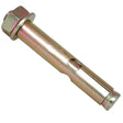 Rawlplug M10 Thread x 98 Overall - 12mm OD Mild Steel Sleeve Anchor Zinc / Yellow Plated Rawl R-RLK-P-10100
