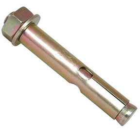 Rawlplug M10 Thread x 98 Overall - 12mm OD Mild Steel Sleeve Anchor Zinc / Yellow Plated Rawl R-RLK-P-10100