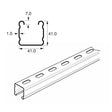 Deep Slotted Channel Light Gauge x 3 Metre, 41mm x 41mm x 1.5mm, Mild steel pre-galvanised.  Unistrut compatible P2000TX3  SC413/3M