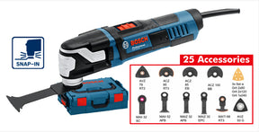 Bosch GOP 55-36 Multicutter Plus 25 Accessories in L-Boxx 240v