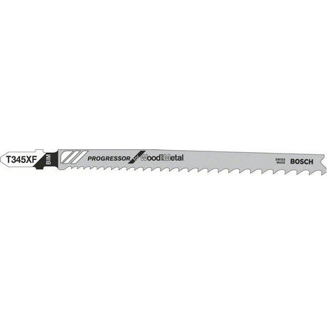 Bosch T345XF 132mm Bosch Proggressor Jigsaw Blade pack of 3 p/no 2 608 634 993