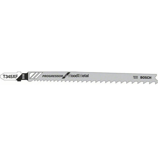 Bosch T345XF 132mm Bosch Proggressor Jigsaw Blade pack of 3 p/no 2 608 634 993