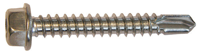 4.2 x 19 Hexagon Flange Head Self Drilling Screw, Stainless Steel A2, DIN7504k