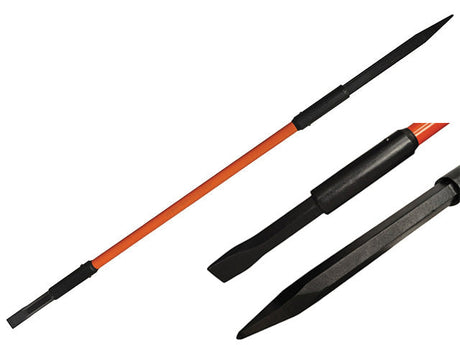 Faithfull 1550 x 32mm 1000Volt Insulated Crow Bar FAIINSCROW60