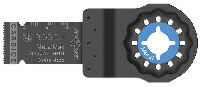 Bosch Starlock 20x40mm AIZ20AT TC GOP Plungecut Saw Blade Metal 2 608 662 019