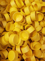 Scaffold Tube / End Caps Yellow Plastic for 48.3mm 8(G40) Size Tube