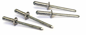 3.2x8.0 Aluminium Dome Head Multigrip Rivet, Grip Range 2.0 - 5.0mm