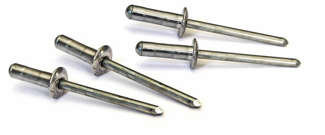 3.2x8.0 Aluminium Dome Head Multigrip Rivet, Grip Range 2.0 - 5.0mm