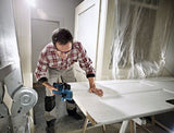 Bosch GHO 18V-LI Planer + 2 x 5.0ah Batteries in an L-Boxx