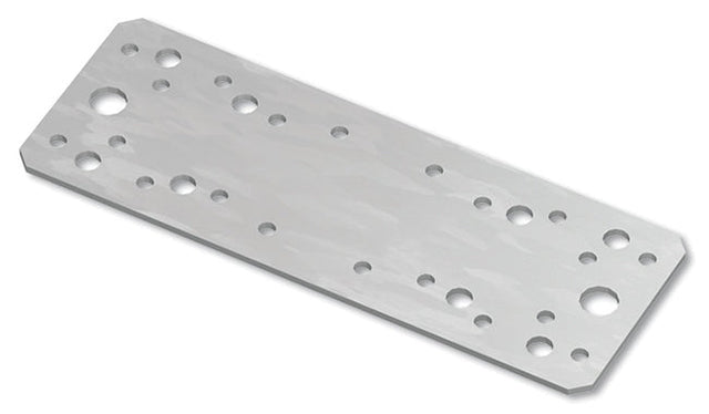 65mm x 175mm x 2.5mm Heavy Duty Flat Plate (5, 7 & 11mm holes) Galvanised