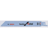 Bosch S922AF 100mm Sabre Saw Blade flexible for metal (Pack of 5) P/No. 2 608 656 013