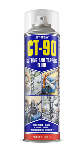 CT-90 Cutting & Tapping Lubricant 500ml Aerosol ACTION CAN 1702