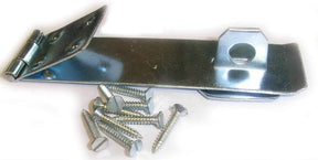 6" Safety Hasp & Staple Bright Zinc Plated