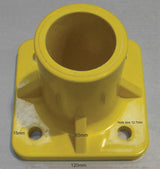 Yellow Round Hole Base Foot (Single piece) MHBFY