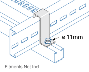 Unistrut U10/HDB/H Hold Down Bracket HDG